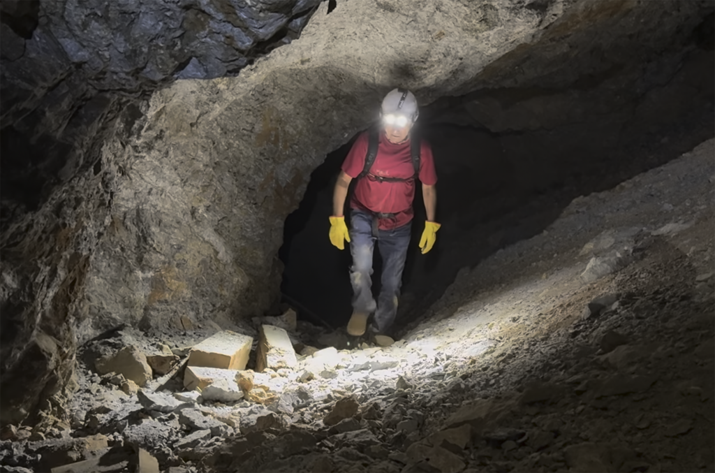 Inside War Eagle Mine - Black Rhino Expeditions - 4x4 Off-Road Tours